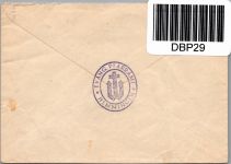 Berlin 110 auf Brief 20 Pf. Volksaufstand #DBP29