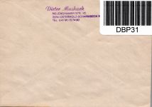 Berlin 360 im 10er Block Ecke 1 auf Brief Briefdrucksache #DBP31