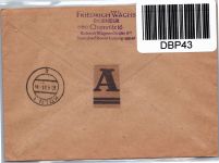 DDR 247,248-249,276 auf Brief Einschreiben portogerecht #DBP43