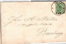 Deutsches Reich 31 auf Brief als Einzelfrankatur #DBP59