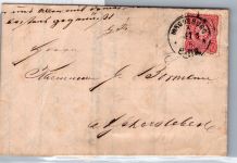 Deutsches Reich 33 auf Brief als Einzelfrankatur #DBP64