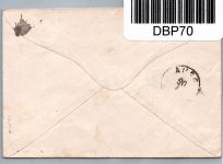 Deutsches Reich 34 auf Brief als Einzelfrankatur #DBP70