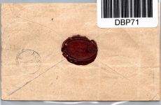 Deutsches Reich 33 auf Brief als Mehrfachfrankatur Einschreiben #DBP71