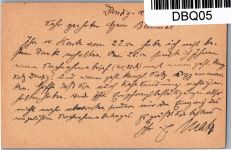 Danzig P 12 als Ganzsache im Fernverkehr #DBQ05