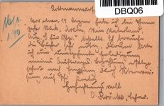 Danzig P 25 a als Ganzsache im Fernverkehr #DBQ06