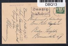 Ak Danzig Krantor gelaufen 8.10.1934 #DBQ13