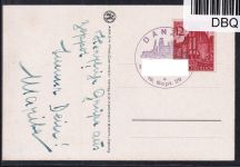 Ak Danzig Zoppot Bucht Seehotel Sonderstempel 19.9.1939 #DBQ17