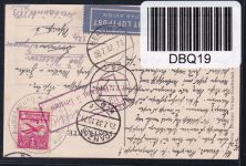 Ak Danzig Rathausturm Sonderstempel Luftpostausstellung 25.7.1932 #DBQ19