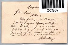 AD Helgoland P 6 als Ganzsache mit Zierstempel Ju 18 1890 #DCG67