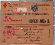 Deutsches Reich 90 auf Brief Kriegsgefangenensendung #DCH20