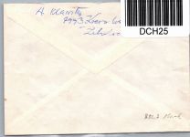 BRD Bund H-Blatt 7 auf Brief Einschreiben #DCH25