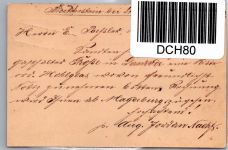 Deutsches Reich P 12 als Ganzsache nachverwendeter Preußen Stempel #DCH80