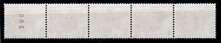 BRD Bund 1562 R I 5er Streifen postfrisch Rollenmarke SWK #DES79