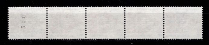 BRD Bund 1623 R I 5er Streifen postfrisch Rollenmarke SWK #DES81