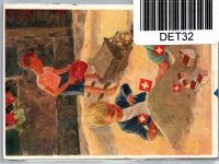 Schweiz 310 Eckrand als Ganzsache Sonder-Postflug #DET32