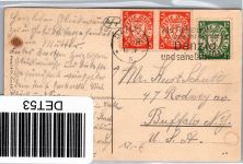 Ak Danzig Holzmarkt gelaufen 5.3.1930 #DET53