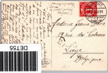 Ak Danzig Zoppot Seesteg gelaufen 1.9.1932 #DET55