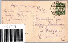 Ak Danzig Zoppot Seesteg gelaufen 30.7.1924 #DET56