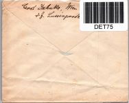 Österreich 161, 162 auf Brief als Mischfrankatur #DET75