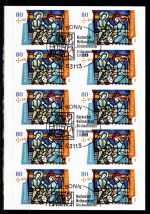 BRD Bund FB 101 gestempelt Folienblatt #OT476