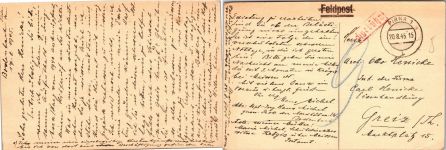 Alliierte Besetzung Lot Freistempel auf Brief Gebühr bezahlt #DEO73