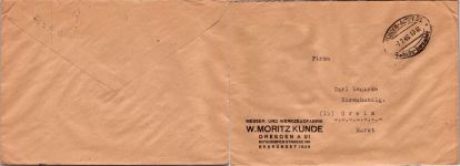 Alliierte Besetzung Lot Freistempel auf Brief Gebühr bezahlt #DEO73