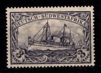 Deutsche Kolonien Südwestafrika 31 Bb postfrisch geprüft Steuer VÖB #DFP53