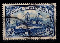 Deutsche Kolonien Südwestafrika 30 gestempelt geprüft Bothe BPP #DFP64