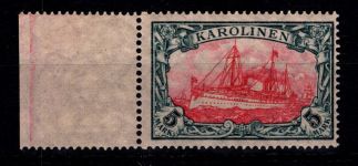 Deutsche Kolonien Karolinen 22 II B postfrisch geprüft Jäschke BPP #DFQ41