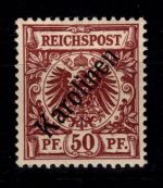 Deutsche Kolonien Karolinen 6 I postfrisch doppelt geprüft Steuer VÖB #DFQ59