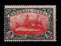 Deutsche Kolonien Marshall-Inseln 27 B II postfrisch geprüft Jäschke BPP #DFR34