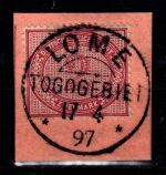 Deutsche Kolonien Togo V 37 e gestempelt geprüft Zenker VÖB #DFR97