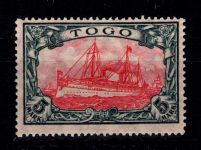 Deutsche Kolonien Togo 23 II B postfrisch geprüft Pauligk BPP #DFS05