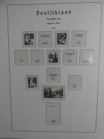 Französische Zone sauberer Leuchtturm Vordruck (leer) im Binder #MA444