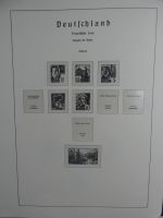 Französische Zone sauberer Leuchtturm Vordruck (leer) im Binder #MA444