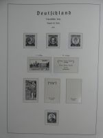 Französische Zone sauberer Leuchtturm Vordruck (leer) im Binder #MA444