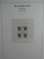 Französische Zone sauberer Leuchtturm Vordruck (leer) im Binder #MA444