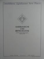 Französische Zone sauberer Leuchtturm Vordruck (leer) im Binder #MA444