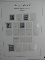 Französische Zone sauberer Leuchtturm Vordruck (leer) im Binder #MA444