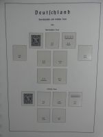 Französische Zone sauberer Leuchtturm Vordruck (leer) im Binder #MA444