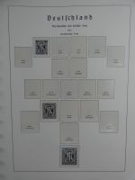 Französische Zone sauberer Leuchtturm Vordruck (leer) im Binder #MA444