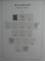 Französische Zone sauberer Leuchtturm Vordruck (leer) im Binder #MA444