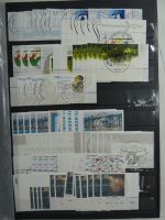 BRD Bund Ecken und Formnummern in 2 Einsteck-Alben #MA448