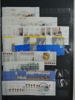 BRD Bund Ecken und Formnummern in 2 Einsteck-Alben #MA448