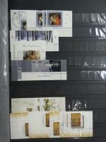 BRD Bund Ecken und Formnummern in 2 Einsteck-Alben #MA448