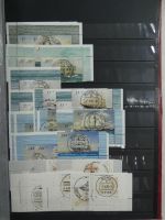 BRD Bund Ecken und Formnummern in 2 Einsteck-Alben #MA448