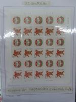 China Kleinbogensammlung mit 850 KW im Binder #MA450