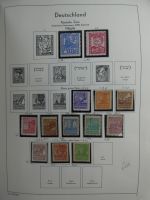DDR ab Anfängen viel Falz im Leuchtturm Binder #MA451