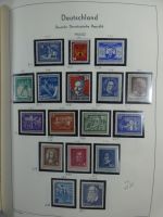 DDR ab Anfängen viel Falz im Leuchtturm Binder #MA451