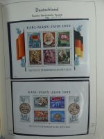 DDR ab Anfängen viel Falz im Leuchtturm Binder #MA451